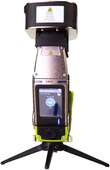 Portable X-ray fluorescence spectrometer IonicX with test stand