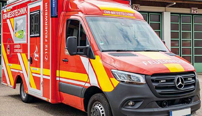 Der neue Gerätewagen Messtechnik des Landkreises Ludwigsburg