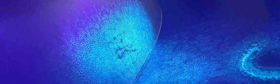 Hygiene-Monitoring: Kontaminationen leuchten im UV-Licht des BioDtex UV-Scanners